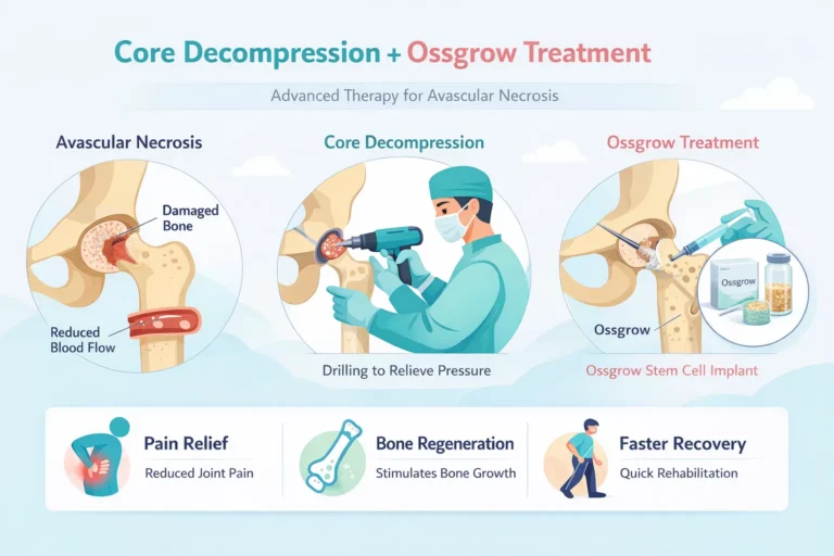 Core Decompression +ossgrow Treatment in indore