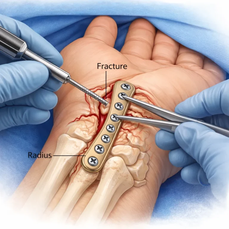 Distal Radius Fixation Treatment in Indore, orthopedic surgeon in Indore