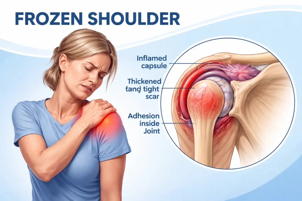 Frozen Shoulder Treatment in Indore, orthopedic doctor in indore